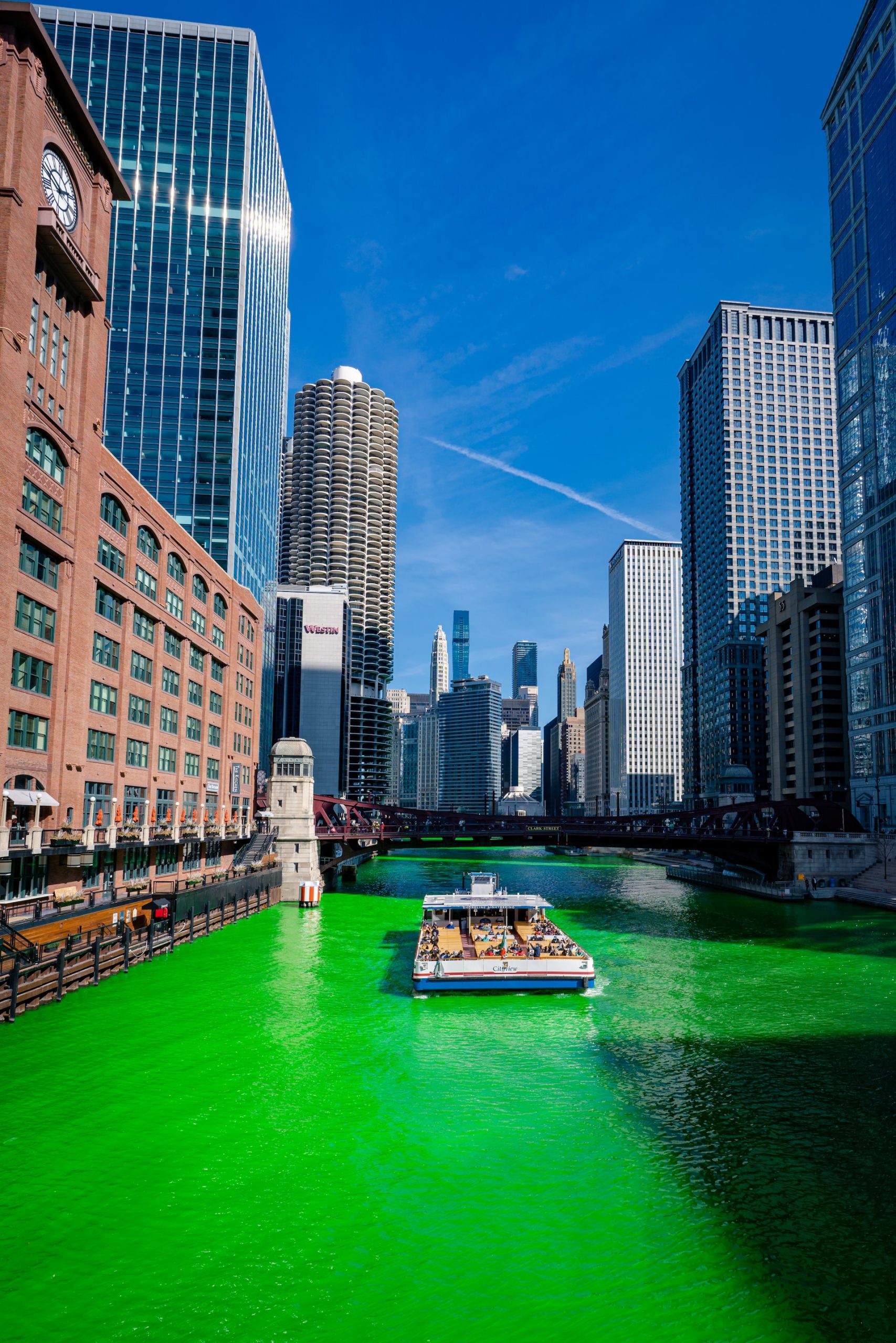 Saint Patrick river Chicago